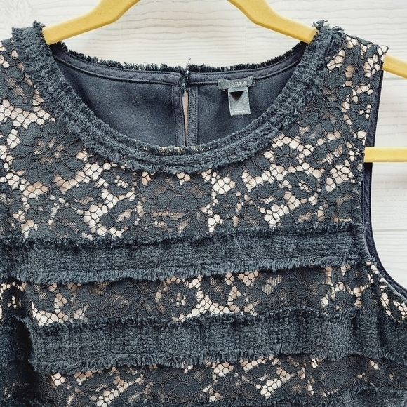 J. Crew Lace Blouse - Picture 2 of 8